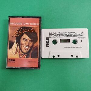 Elvis Presley – Welcome to My World Cassette Album RCA 1977